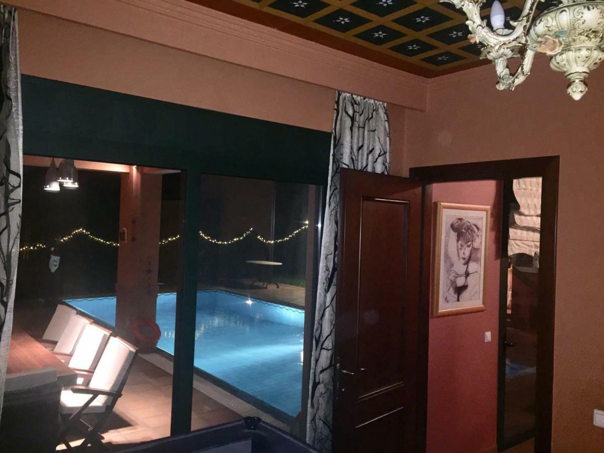 4-Seasons Pool Villa Near Meteora Трикала Екстер'єр фото