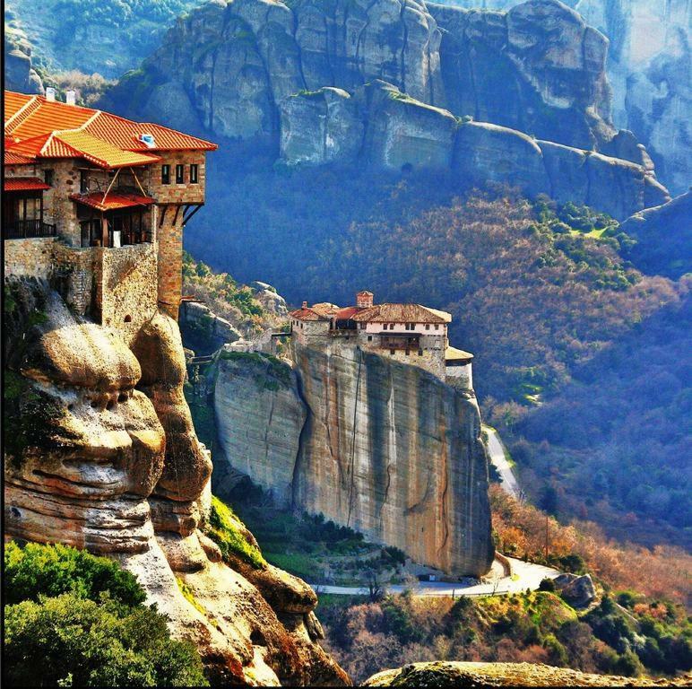 4-Seasons Pool Villa Near Meteora Трикала Екстер'єр фото