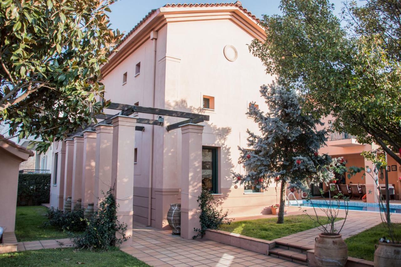 4-Seasons Pool Villa Near Meteora Трикала Екстер'єр фото