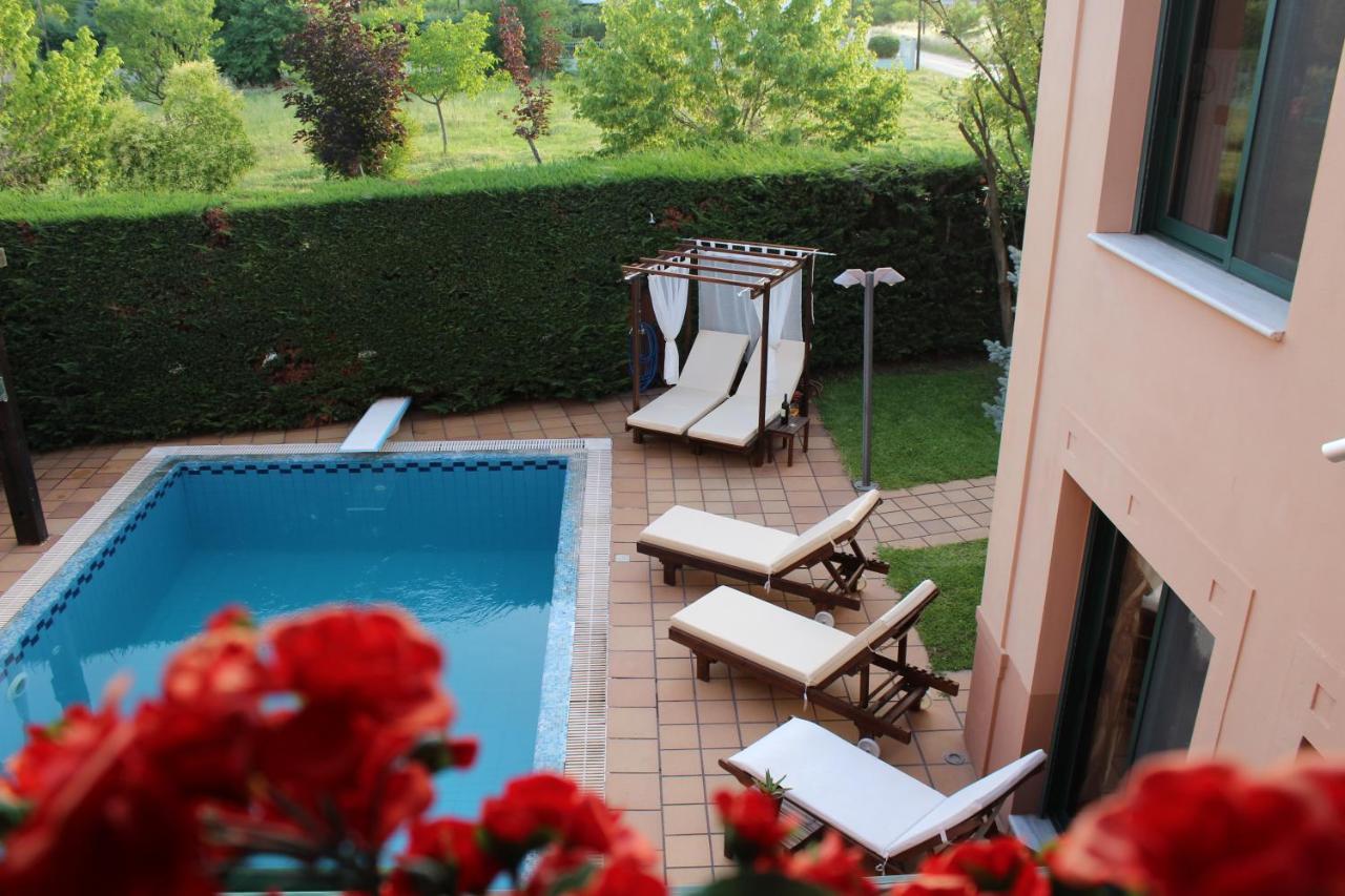 4-Seasons Pool Villa Near Meteora Трикала Екстер'єр фото